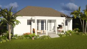 Продается одноэтажный дом - новостройка в Cottage Court