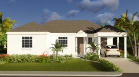 Продается одноэтажный дом - новостройка в Cottage Court
