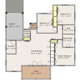Продается одноэтажный дом - новостройка в Cottage Court