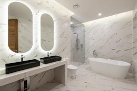 Великолепная новая меблированная вилла с бассейном на Бопхуте - 3 люкса - легко арендовать