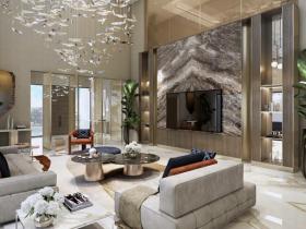 Эксклюзивная вилла с 4 спальнями на берегу острова Дамак.