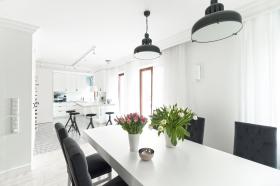 Красивая 4-спальная квартира в Кракове с террасой на крыше 90м2