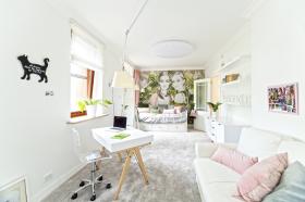 Красивая 4-спальная квартира в Кракове с террасой на крыше 90м2